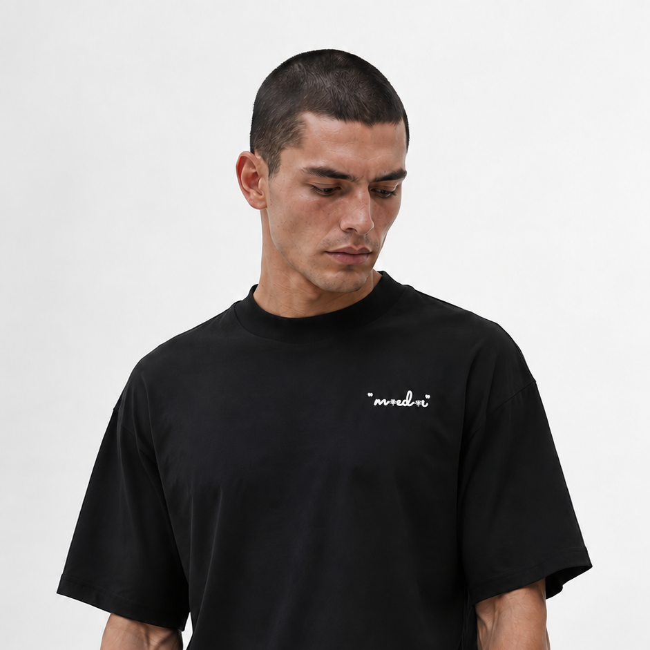 Oversized High Neck Maedar T-shirt