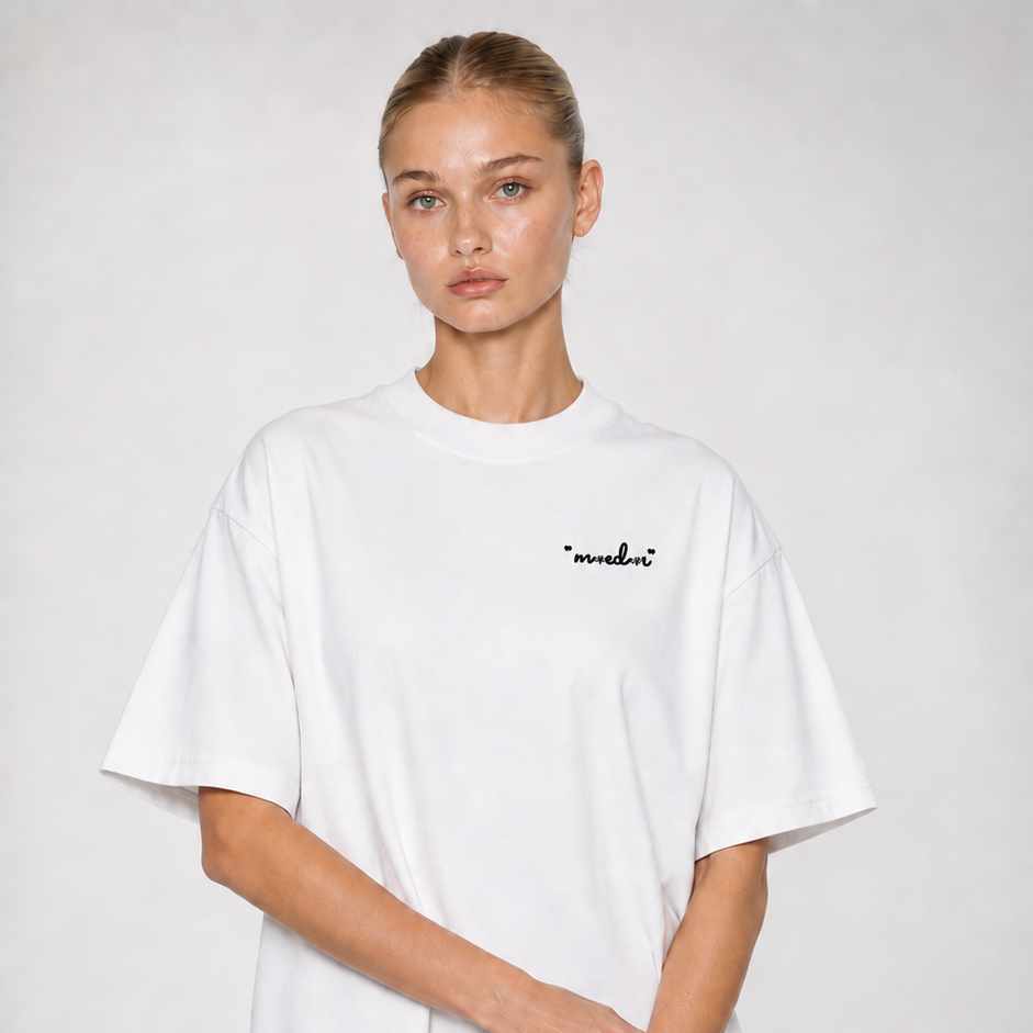 Oversized High Neck Maedar T-shirt