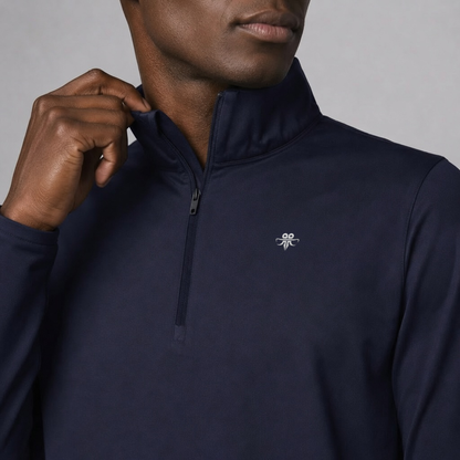 Lightweight Emblem Quarter-Zip Tek