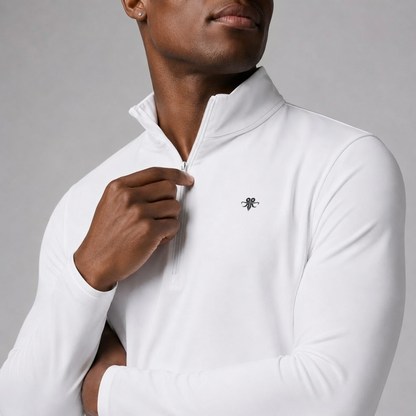 Lightweight Emblem Quarter-Zip Tek