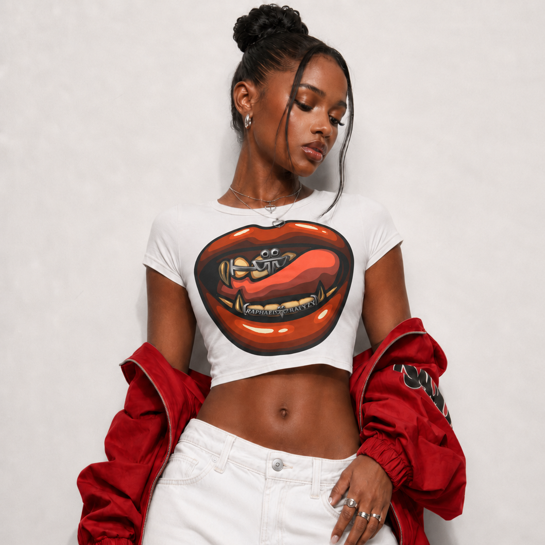 Vamp Crop Tee