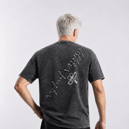Signature Logo Denim T-Shirt