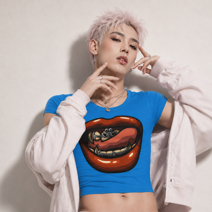 Vamp Crop Tee