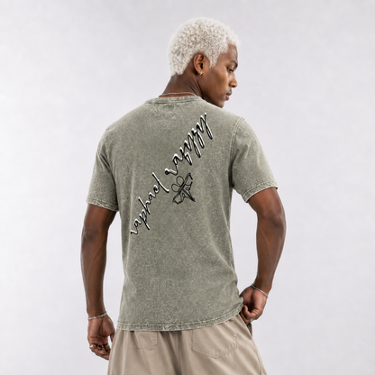 Signature Logo Denim T-Shirt