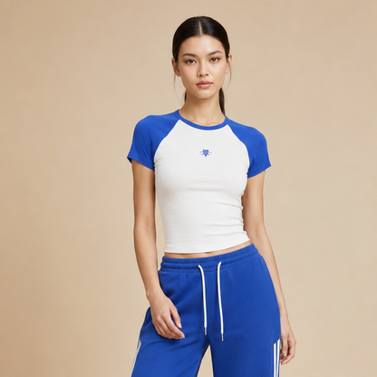 Women’s Micro Rib Emblem Tee