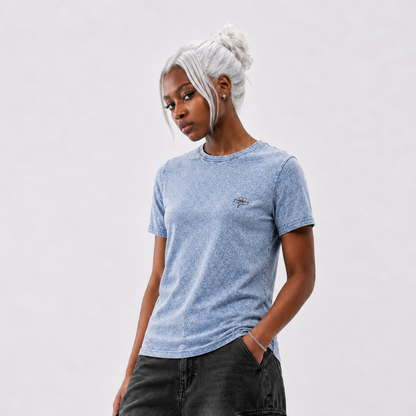 Signature Logo Denim T-Shirt