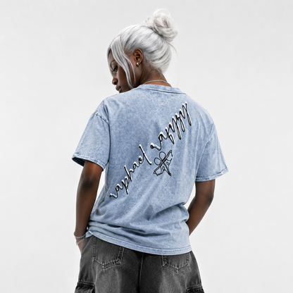 Signature Logo Denim T-Shirt