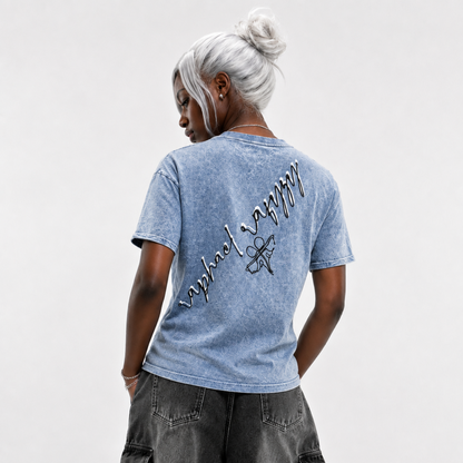 Signature Logo Denim T-Shirt