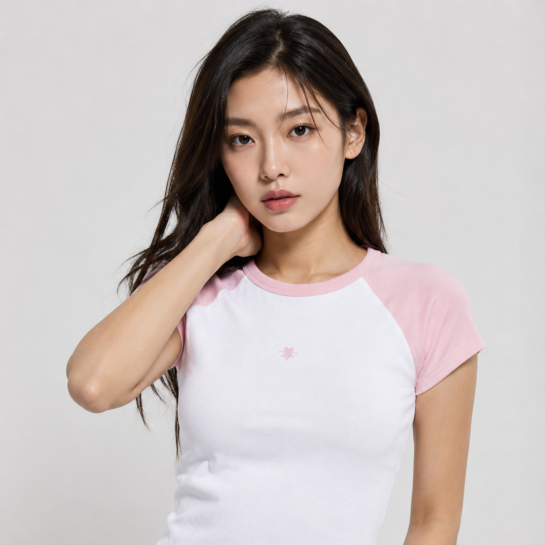 Women’s Micro Rib Emblem Tee