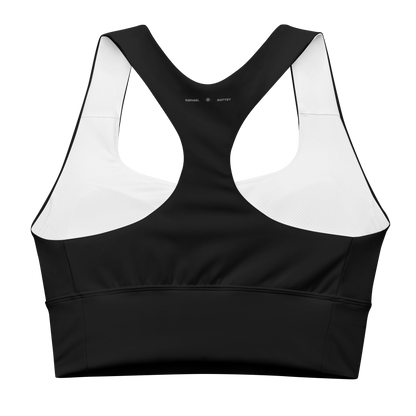 Longline Logo sports bra