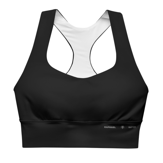 Longline Logo sports bra