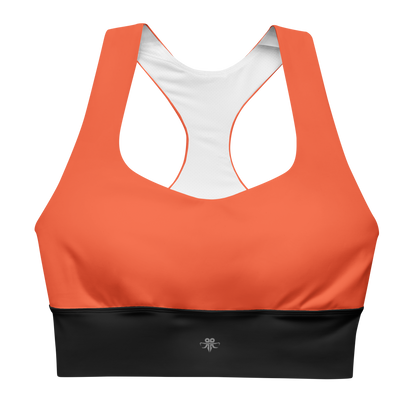 Longline Emblem Sports Bra