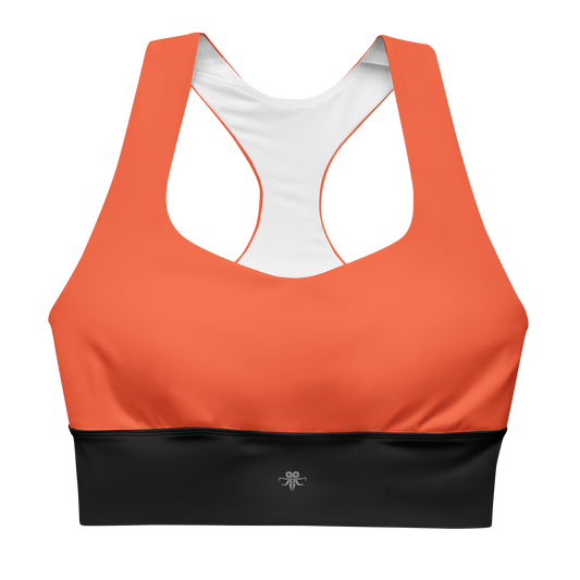 Longline Emblem Sports Bra