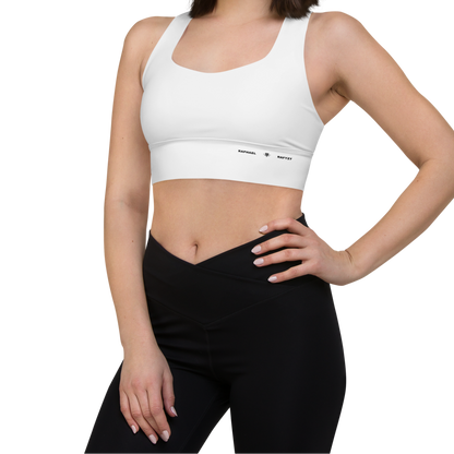 Longline Logo Sports Bra