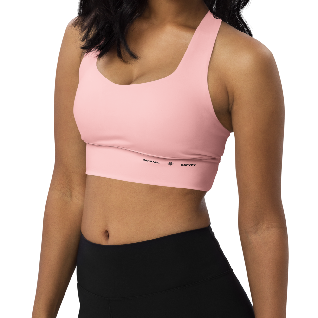 Longline Logo Sports Bra