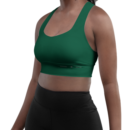 Longline Logo Sports Bra