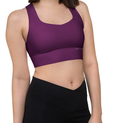 Longline Logo Sports Bra