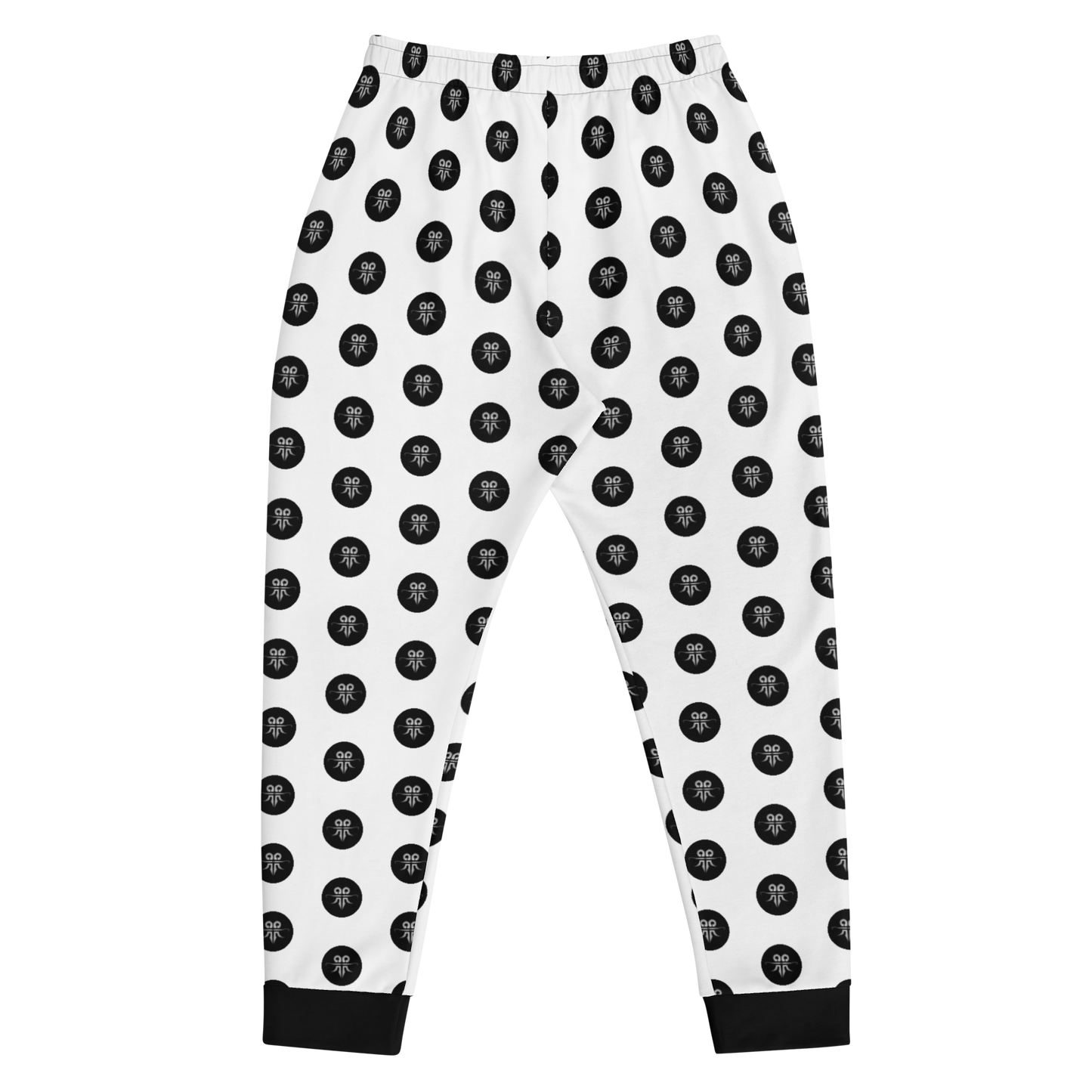 Emblem Pattern Joggers