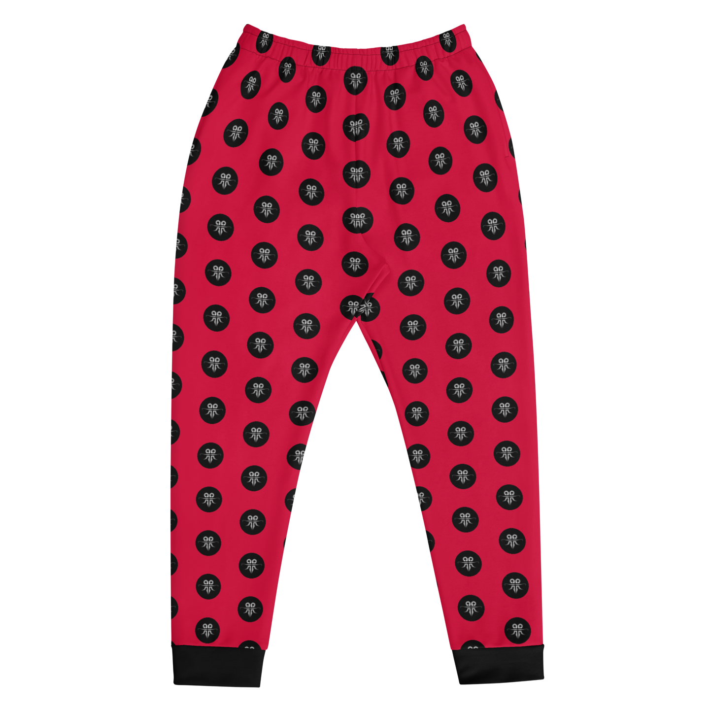 Emblem Pattern Joggers