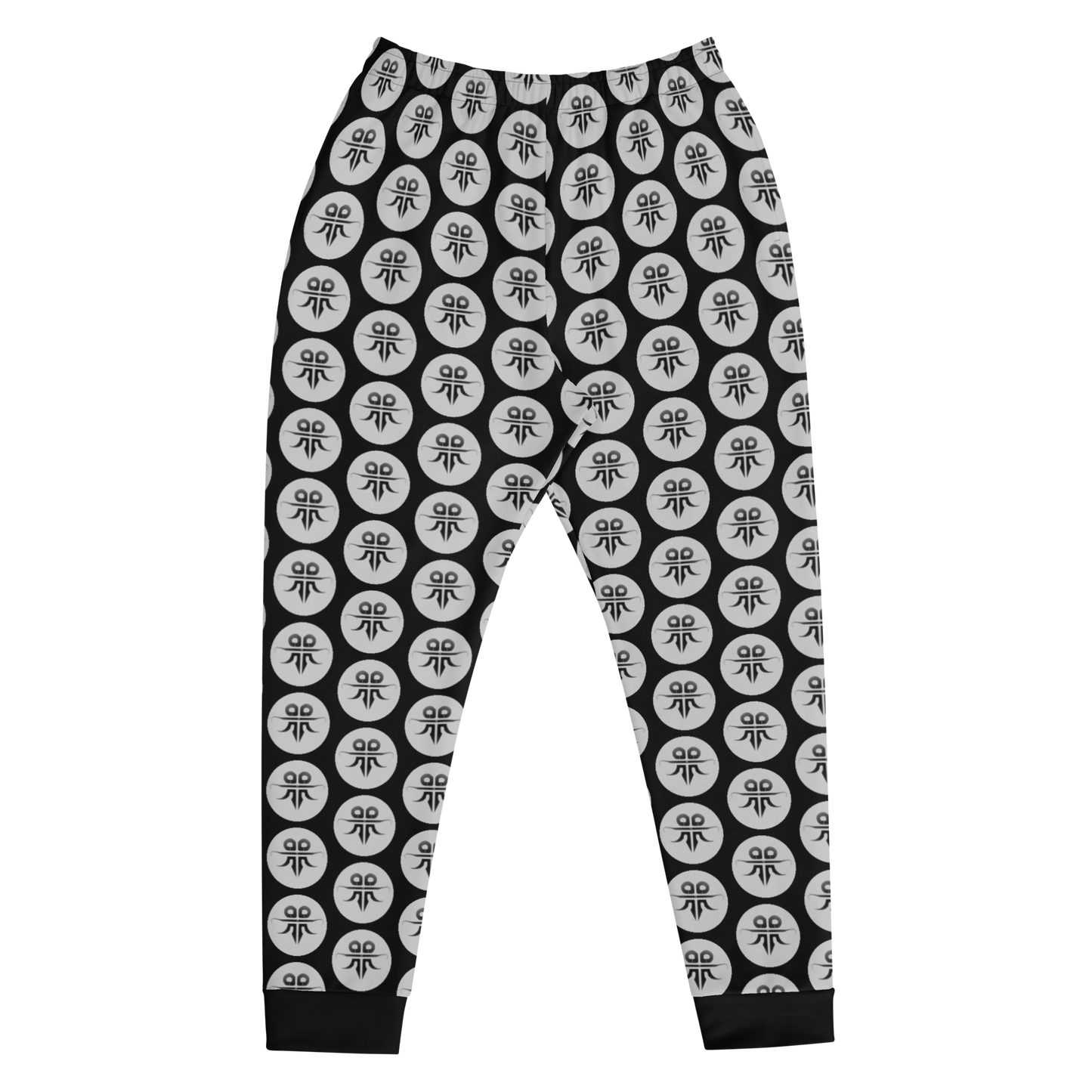 Emblem Pattern Joggers