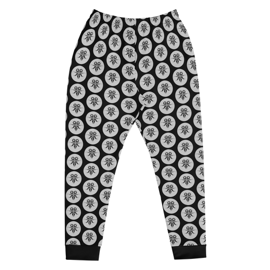 Emblem Pattern Joggers