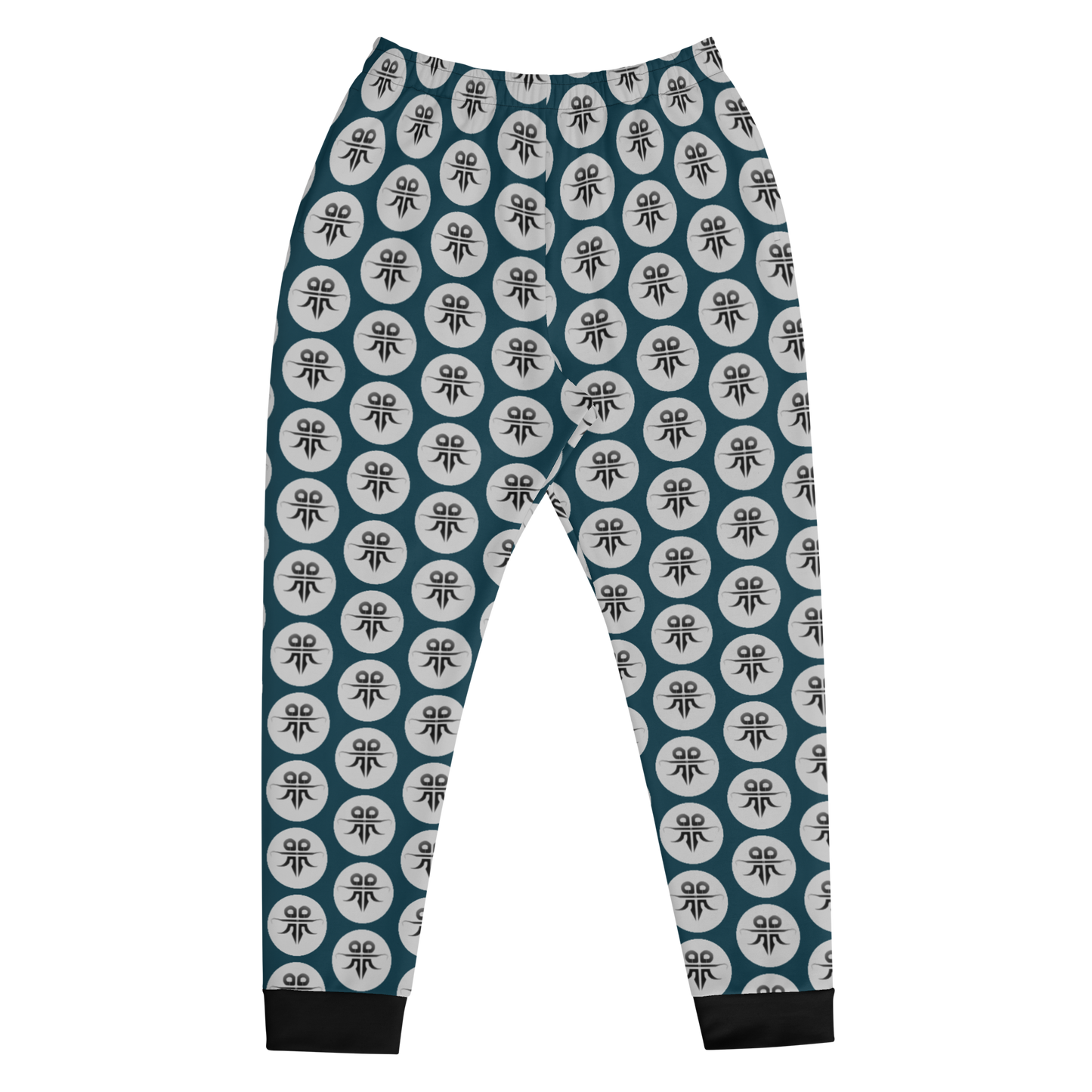 Emblem Pattern Joggers