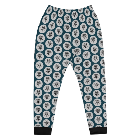 Emblem Pattern Joggers