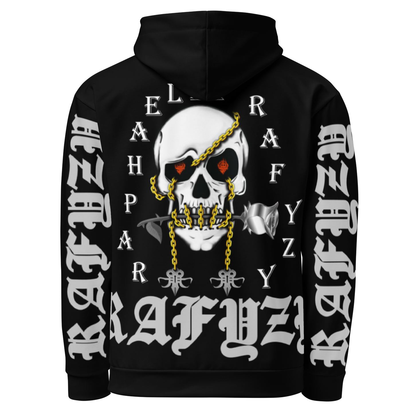 Skull Rose Hoodie