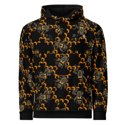 All-Over Honeycomb Hoodie