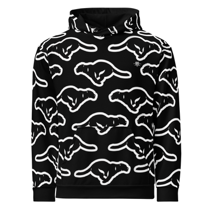 Jaguar Print Hoodie