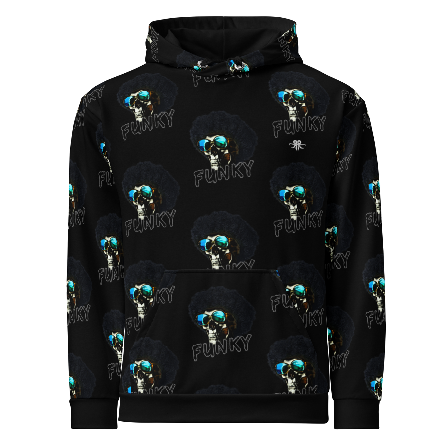 Afro Skull Hoodie