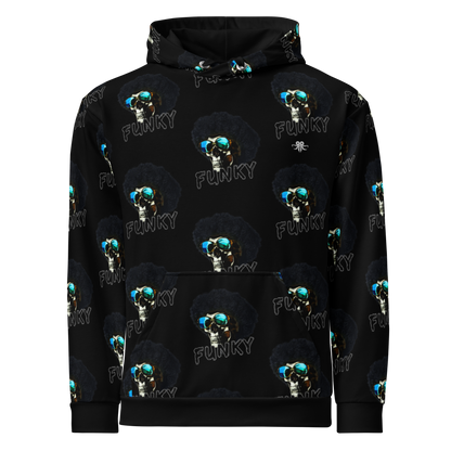 Afro Skull Hoodie