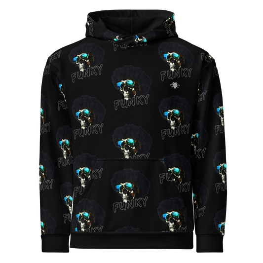 Afro Skull Hoodie