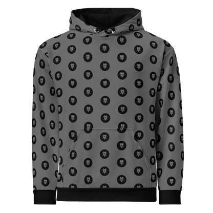 Emblem Pattern Hoodie