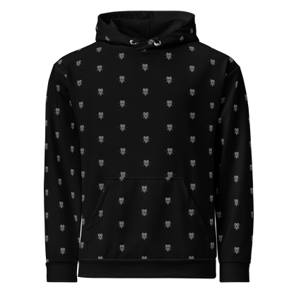 Emblem Pattern Hoodie