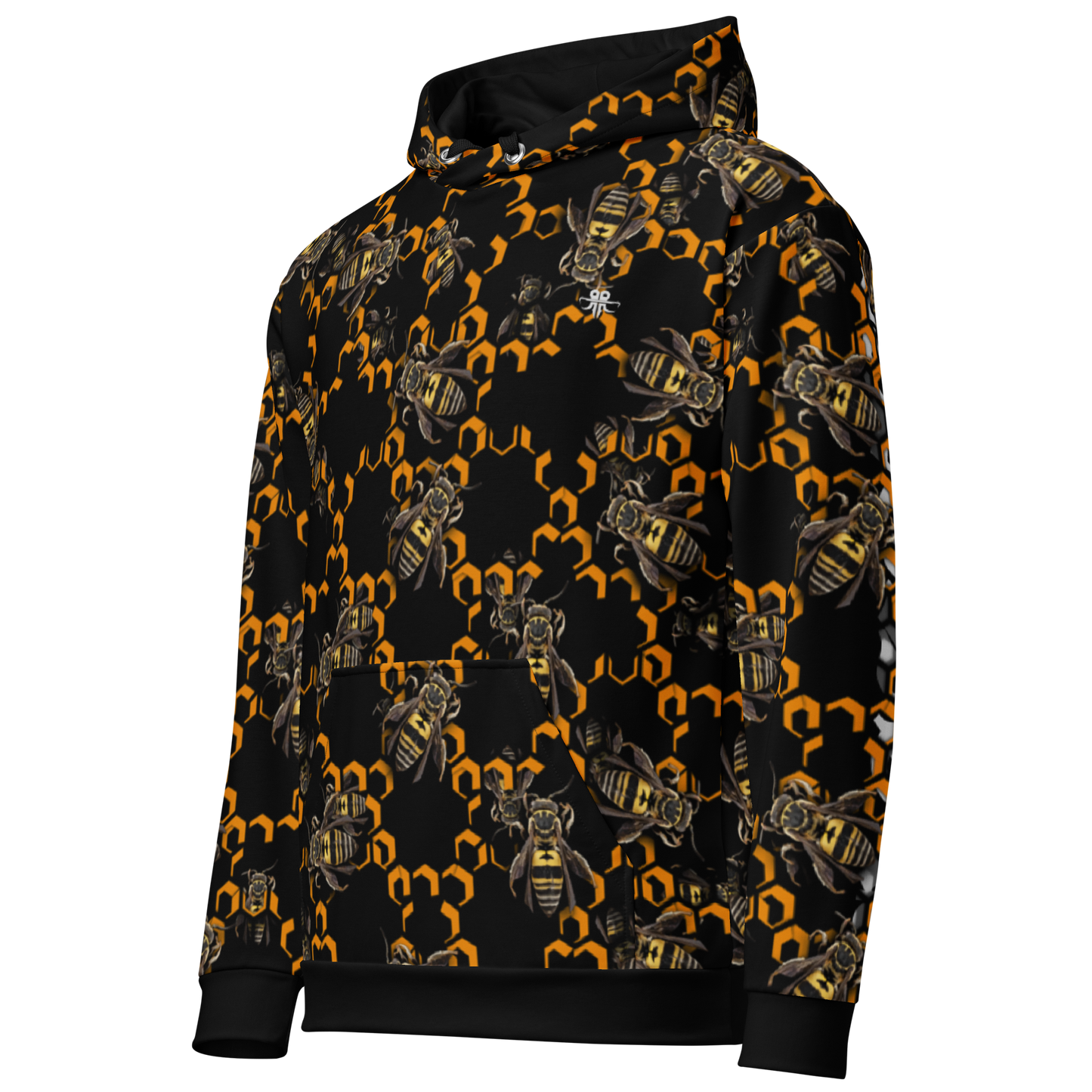 All-Over Honeycomb Hoodie