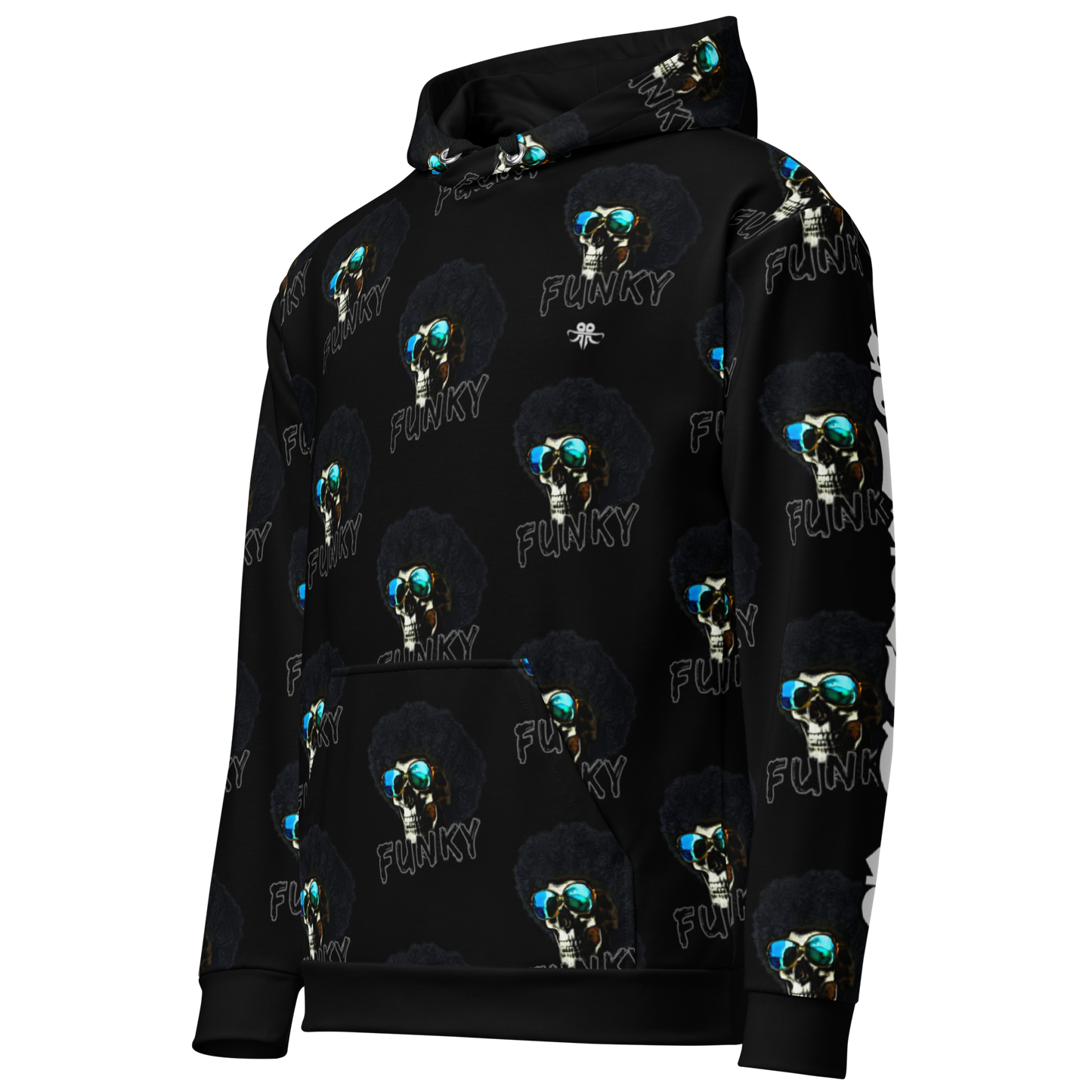 Afro Skull Hoodie