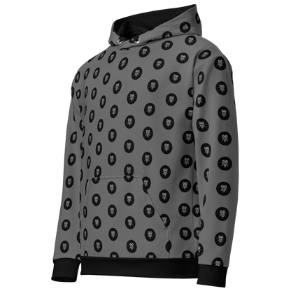 Emblem Pattern Hoodie