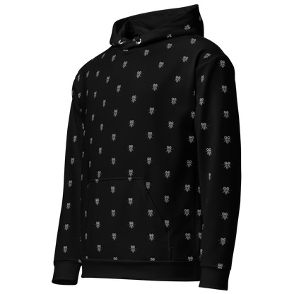 Emblem Pattern Hoodie