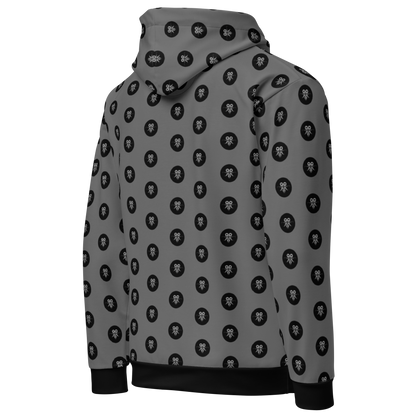 Emblem Pattern Hoodie