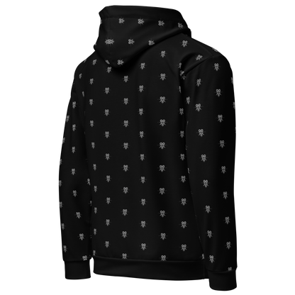 Emblem Pattern Hoodie