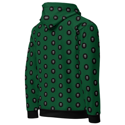 Emblem Pattern Hoodie