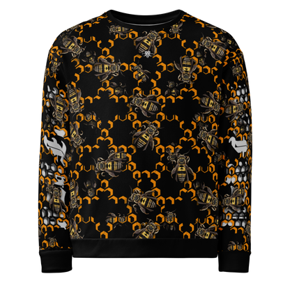 All-Over Honeycomb Sweatshirt