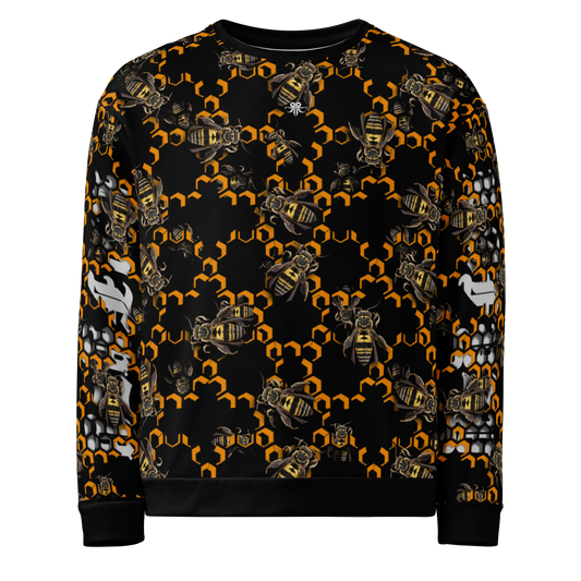 All-Over Honeycomb Sweatshirt