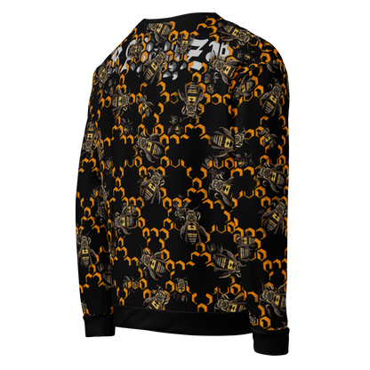 All-Over Honeycomb Sweatshirt