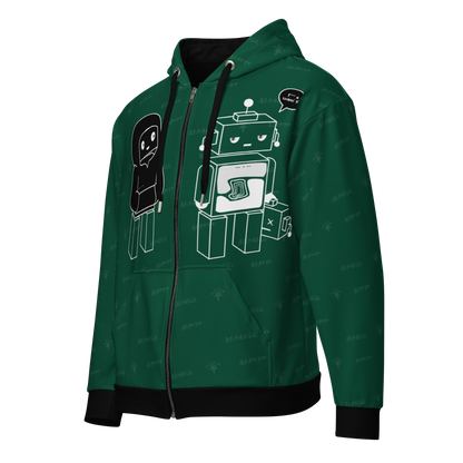 Droid zip hoodie