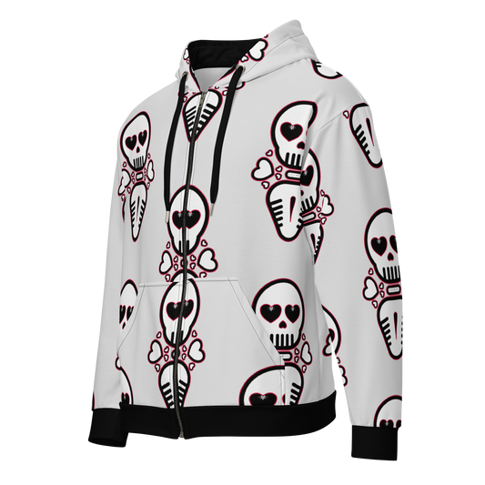 XX Grim zip hoodie