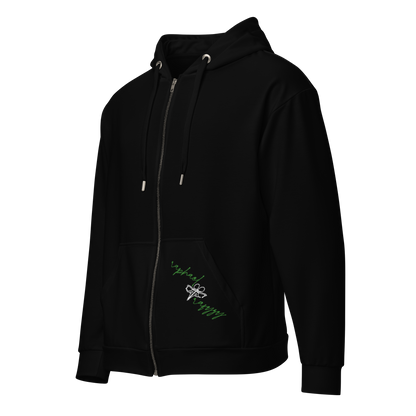 Signature Logo zip hoodie