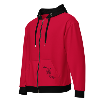 Signature Logo zip hoodie