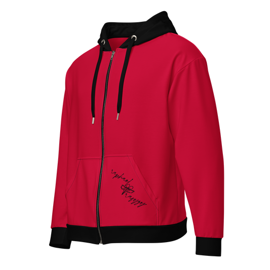 Signature Logo zip hoodie